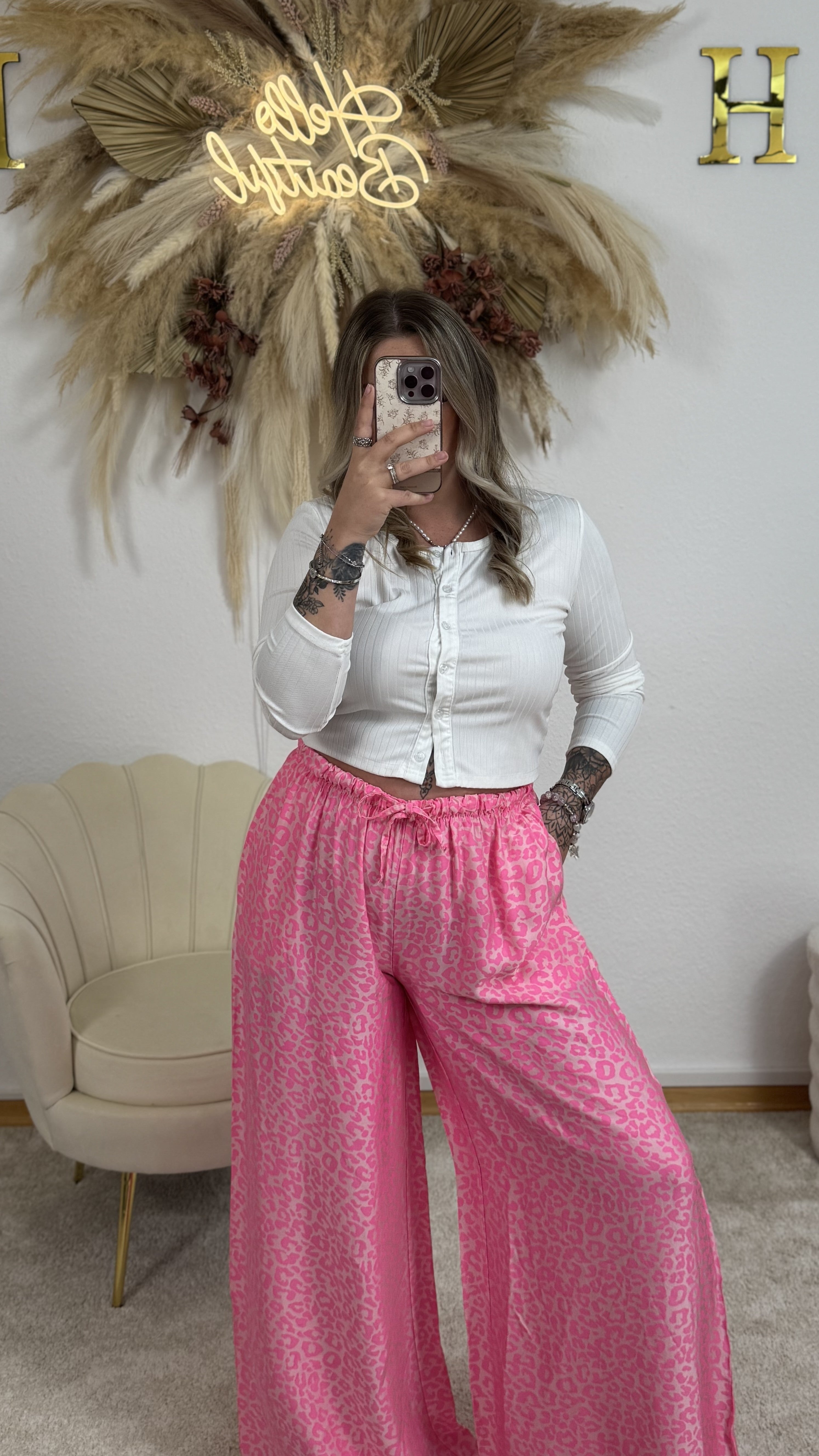 Viscose-Hose Leo
