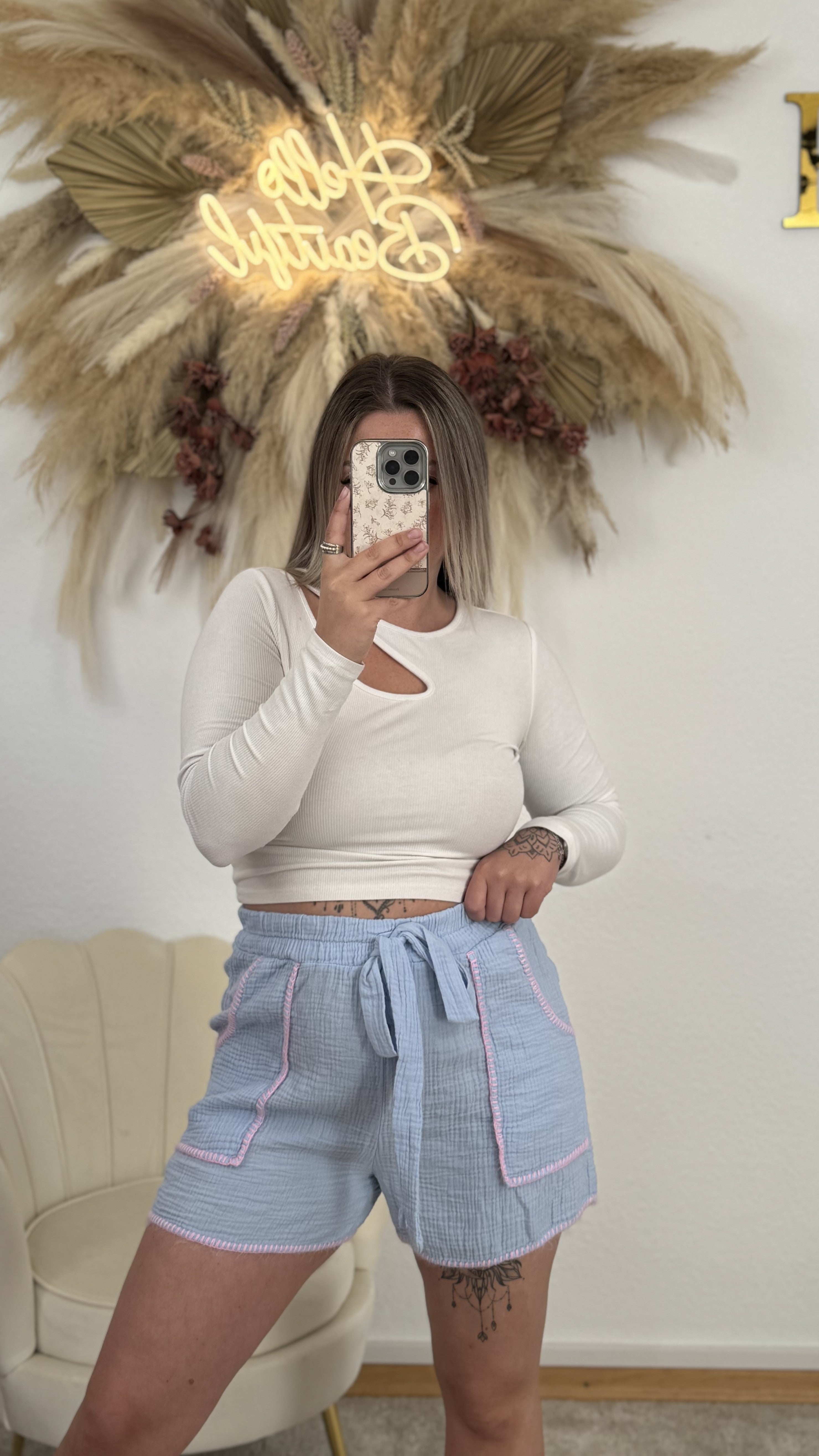 Musselin Short Jana