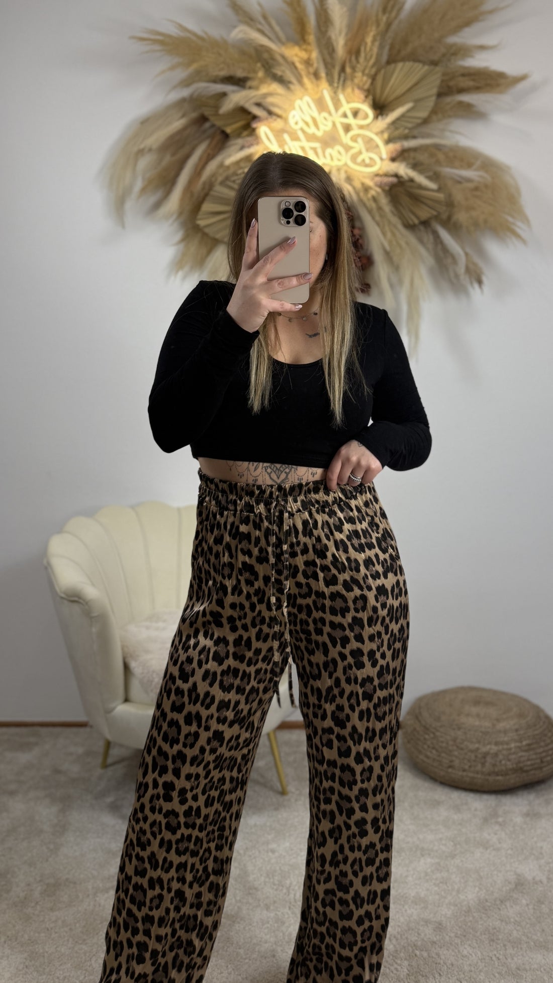 Viscose-Hose Leo