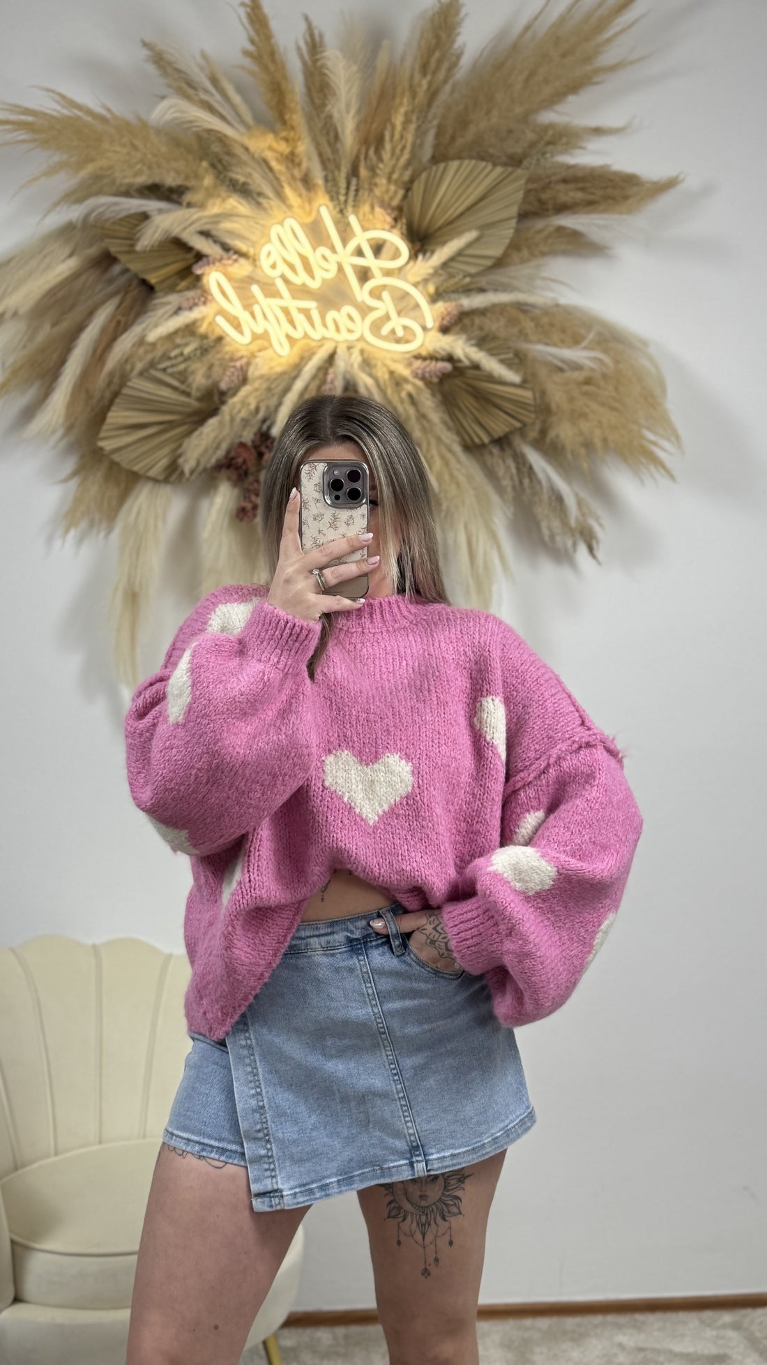 Kuschel-Pullover Herzie