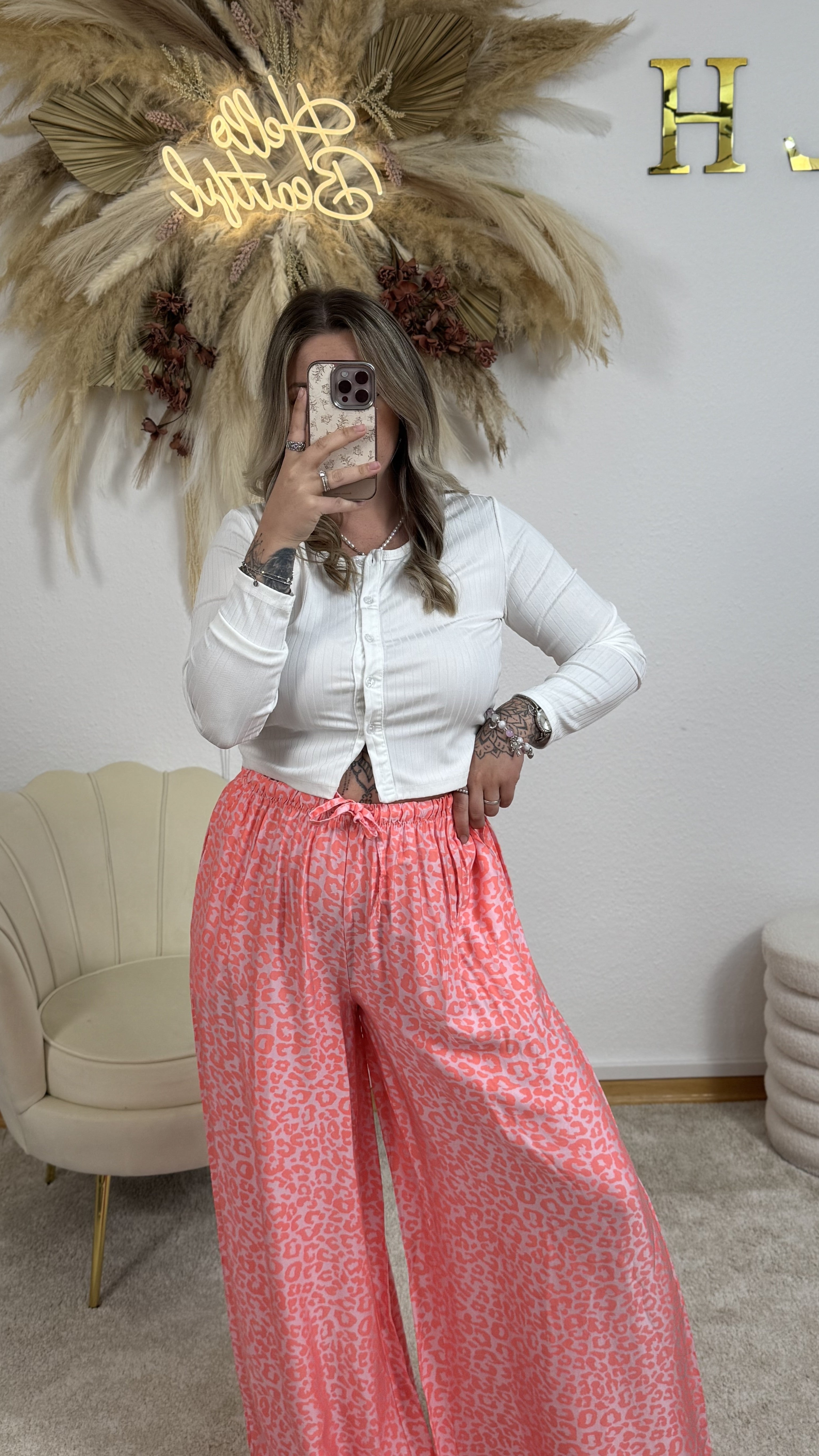 Viscose-Hose Leo