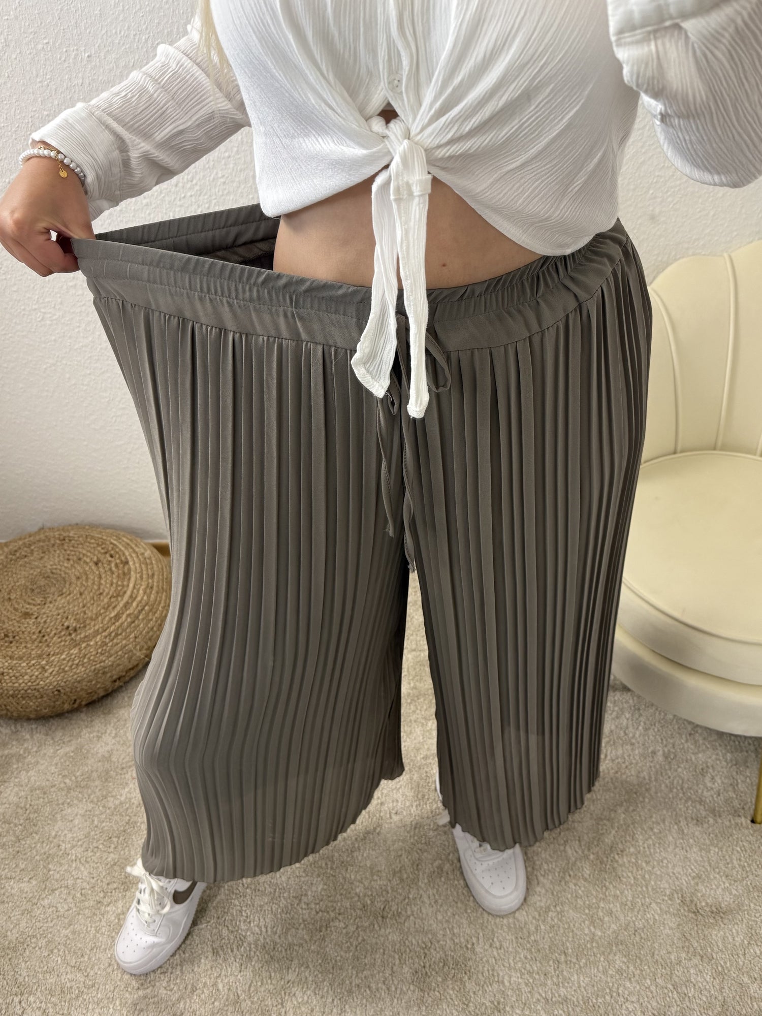 Plissee-Hose