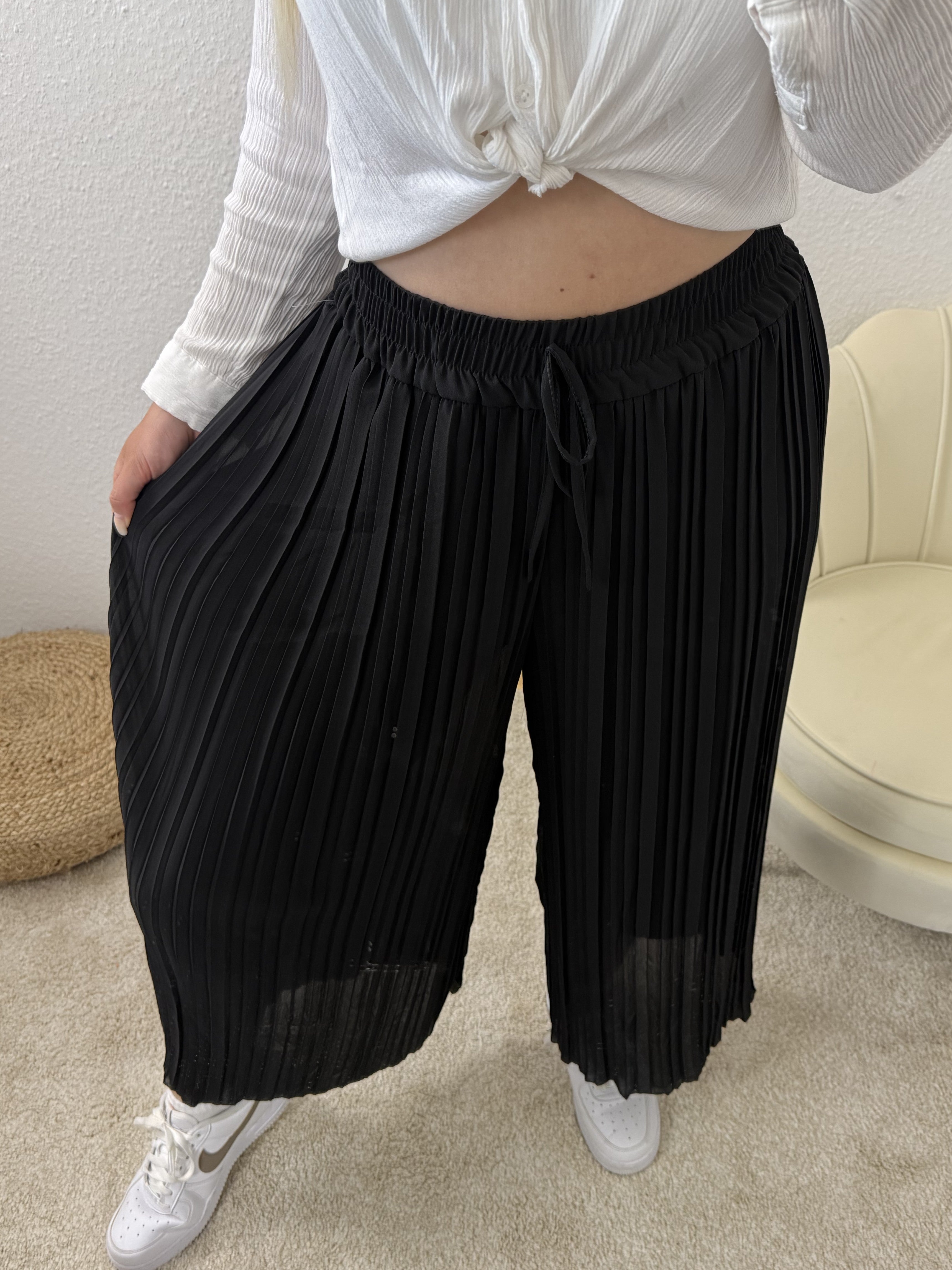 Plissee-Hose