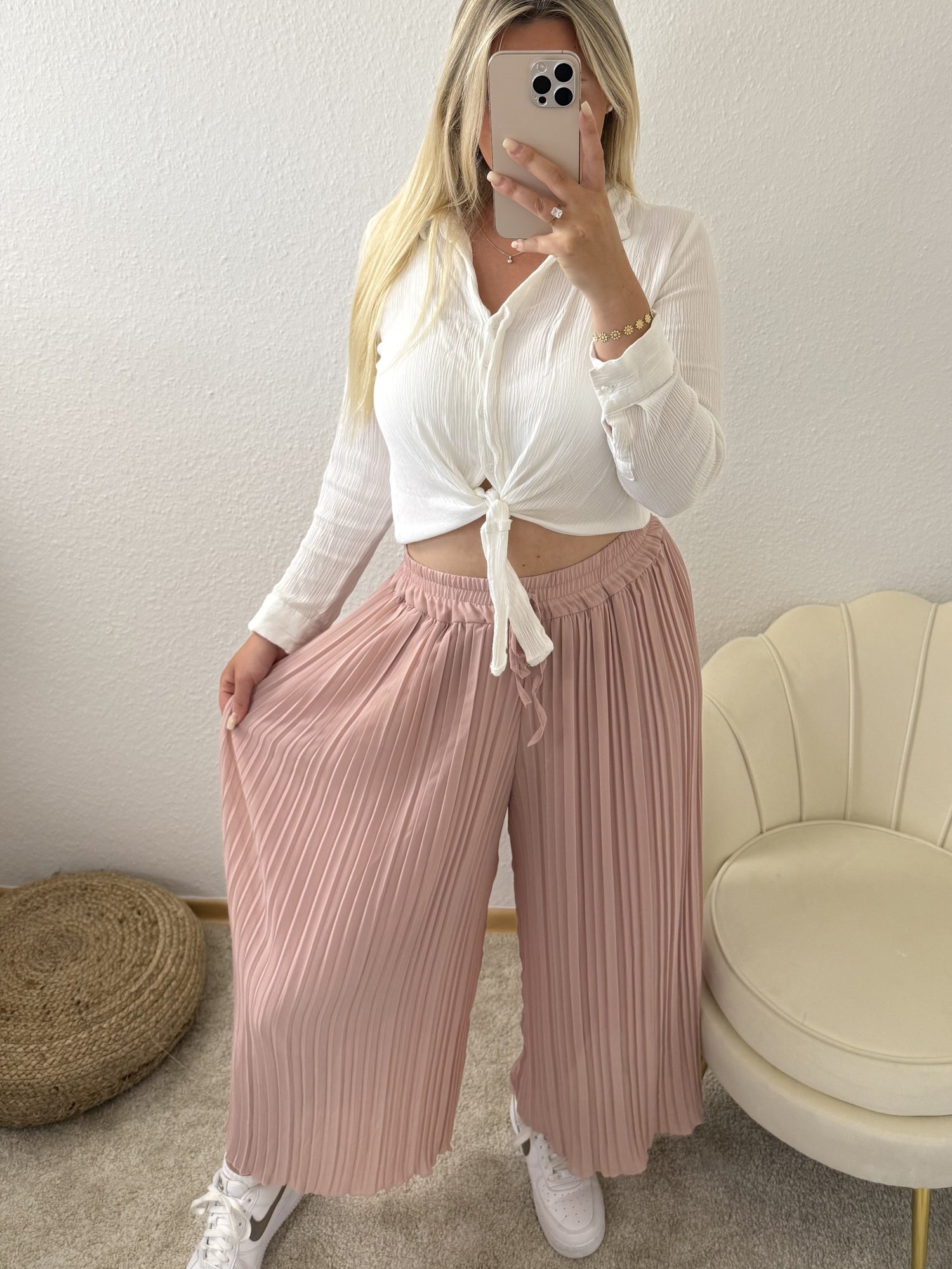Plissee-Hose